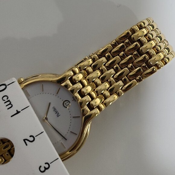 Raymond Weil Fidelio 4802 18k Gold Plated Quartz Watch - Picture 2 of 6